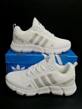 Adidas White Running Sneakers